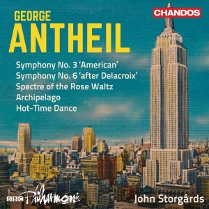 Antheil George - Symphonies Nos. 3 (American) & 6 (A i gruppen CD hos Bengans Skivbutik AB (3494568)