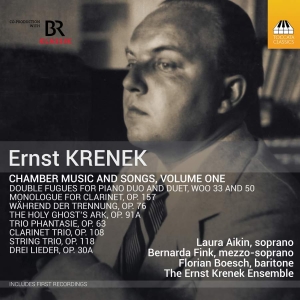 Krenek Ernst - Chamber Music And Songs, Vol. 1 i gruppen Externt_Lager / Naxoslager hos Bengans Skivbutik AB (3494710)