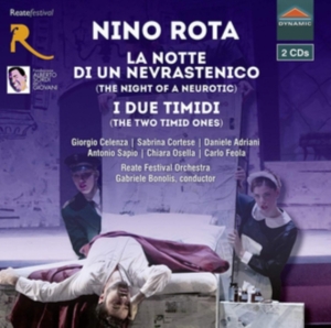 Rota Nino - La Notte Di Un Nevrastenico I Due i gruppen CD / Klassiskt hos Bengans Skivbutik AB (3494729)