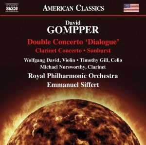 Gompper David - Double Concerto (Dialogue) Clarine i gruppen Externt_Lager / Naxoslager hos Bengans Skivbutik AB (3494752)