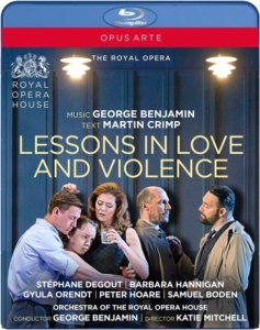 Benjamin George - Lessons In Love And Violence (Blu-R in the group OUR PICKS / Classic labels / Opus Arte at Bengans Skivbutik AB (3496211)
