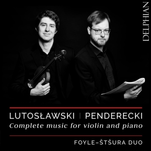Lutoslawski Witold Penderecki Kr - Complete Music For Violin And Piano i gruppen Externt_Lager / Naxoslager hos Bengans Skivbutik AB (3496222)