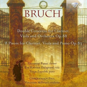 Bruch Max - Double Concerto For Clarinet, Viola i gruppen CD / Klassiskt hos Bengans Skivbutik AB (3496266)