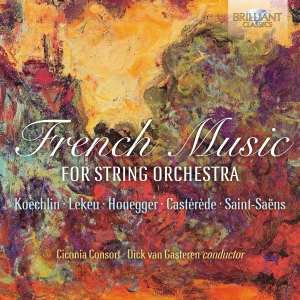 Various - French Music For String Orchestra i gruppen Externt_Lager / Naxoslager hos Bengans Skivbutik AB (3496268)