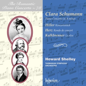 Schumann Clara Hiller Ferdinand - Romantic Piano Concerto, Vol. 78 i gruppen CD / Kommande / Klassiskt hos Bengans Skivbutik AB (3497859)