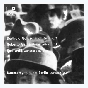 Goldschmidt Berthold Gerhard Rob - Suite Op. 5 Concertino Op. 12 Sym i gruppen Externt_Lager / Naxoslager hos Bengans Skivbutik AB (3504725)