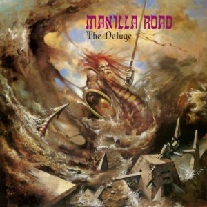 Manilla Road - Deluge The (Blue Vinyl) i gruppen VINYL / Hårdrock/ Heavy metal hos Bengans Skivbutik AB (3506415)