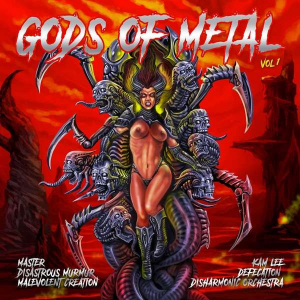 Blandade Artister - Gods Of Metal i gruppen VINYL / Kommande / Hårdrock/ Heavy metal hos Bengans Skivbutik AB (3509669)