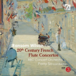 Various - 20Th Century French Flute Concertos i gruppen Externt_Lager / Naxoslager hos Bengans Skivbutik AB (3509728)