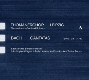 Bach J S - Cantatas Bwv 33, 17 & 99 i gruppen Externt_Lager / Naxoslager hos Bengans Skivbutik AB (3509734)