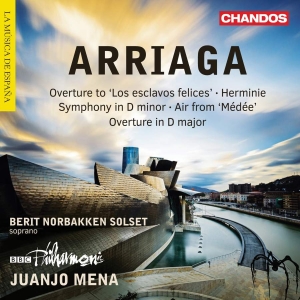 Arriaga Juan - Symphony Herminie Overtures i gruppen ÖVRIGT hos Bengans Skivbutik AB (3509746)
