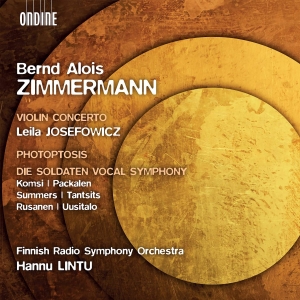 Zimmermann Bernd Alois - Violin Concerto Photoptosis Die S i gruppen Externt_Lager / Naxoslager hos Bengans Skivbutik AB (3509770)