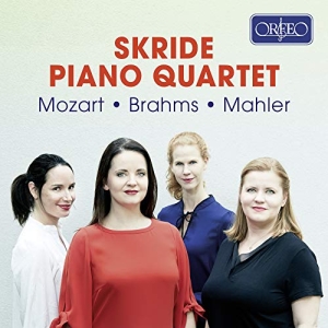 Brahms Johannes Mahler Gustav M - Skride Piano Quartet i gruppen CD / Nyheter / Klassiskt hos Bengans Skivbutik AB (3509786)