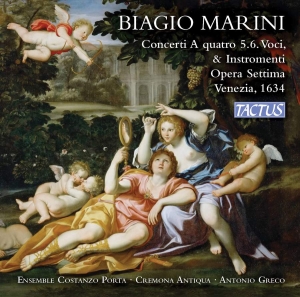 Marini Biagio - Concerti A Quatro 5.6. Voci & Instr i gruppen Externt_Lager / Naxoslager hos Bengans Skivbutik AB (3509793)