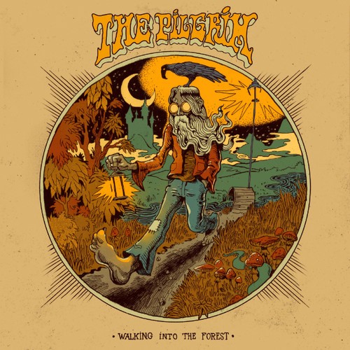 Pilgrim - Walking Into The Forest (Yellow Vin i gruppen VINYL / Rock hos Bengans Skivbutik AB (3510726)