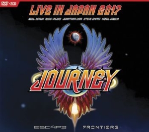 Journey - Escape  Frontiers Live In Japan 201 i gruppen MUSIK / DVD+CD / Rock hos Bengans Skivbutik AB (3511073)
