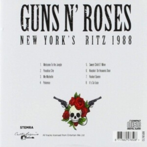 Guns N' Roses - Live At New York's Ritz 1988 i gruppen VINYL / Hårdrock hos Bengans Skivbutik AB (3513023)