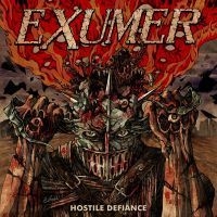 Exumer - Hostile Defiance (Black Lp) i gruppen VINYL / Kommande / Hårdrock/ Heavy metal hos Bengans Skivbutik AB (3521501)