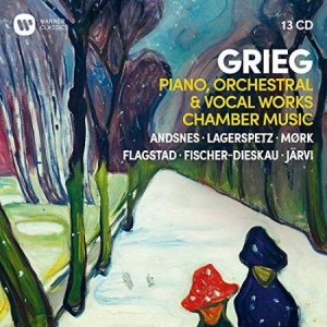 Various Artists - Grieg: Piano, Orchestral & Voc i gruppen CD / Kommande / Klassiskt hos Bengans Skivbutik AB (3522731)
