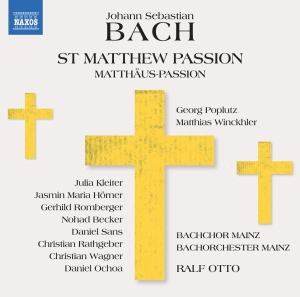 Bach J S - St Matthew Passion (Matthäus-Passio i gruppen Externt_Lager / Naxoslager hos Bengans Skivbutik AB (3527978)