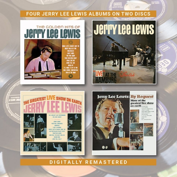Jerry Lee Lewis - Golden Hits/At The Star Club + 2 i gruppen CD / Rock hos Bengans Skivbutik AB (3530718)