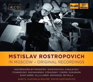 Various - Mstislav Rostropovich In Moscow - O i gruppen VI TIPSAR / Veckans Släpp / Vecka 11 / CD Vecka 11 / KLASSISKT hos Bengans Skivbutik AB (3532518)