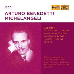 Various - Arturo Benedetti Michelangeli - Liv i gruppen Externt_Lager / Naxoslager hos Bengans Skivbutik AB (3532521)