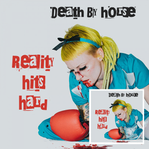 Death By Horse - Reality Hits Hard i gruppen VI TIPSAR / Veckans Släpp / Vecka 13 / VINYL Vecka 13 / POP / ROCK hos Bengans Skivbutik AB (3533125)