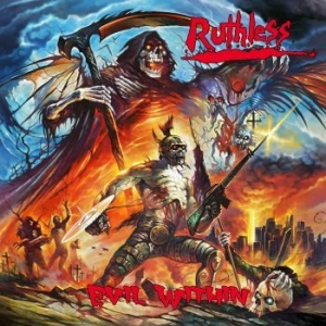 Ruthless - Evil Within The (Vinyl) i gruppen VINYL / Hårdrock hos Bengans Skivbutik AB (3542054)