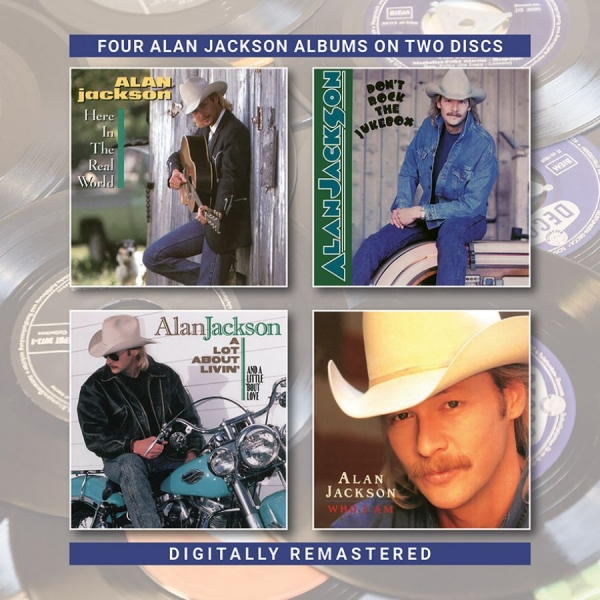 Jackson Alan - Here In The Real World/Don't Rock.. i gruppen CD / Country hos Bengans Skivbutik AB (3542545)