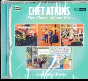 Chet Atkins - Five Classic Albums Plus i gruppen CD / Country,Pop-Rock hos Bengans Skivbutik AB (3544998)