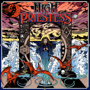 High Priestess - High Priestess (Blue, Exclusive Sca i gruppen VINYL / Hårdrock hos Bengans Skivbutik AB (3548326)