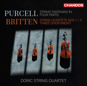 Britten Benjamin Purcell Henry - String Quartets Nos. 1-3 Fantasias i gruppen CD hos Bengans Skivbutik AB (3552095)