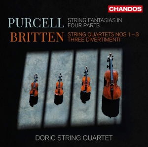 Britten Benjamin Purcell Henry - String Quartets Nos. 1-3 Fantasias i gruppen Externt_Lager / Naxoslager hos Bengans Skivbutik AB (3552095)