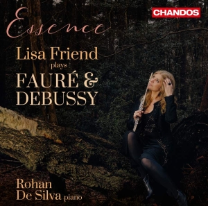 Debussy Claude Fauré Gabriel - Lisa Friend Plays Fauré And Debussy i gruppen Externt_Lager / Naxoslager hos Bengans Skivbutik AB (3552096)