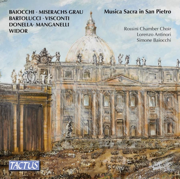 Various - Sacred Music In Saint Peter’S Basil i gruppen CD / Toppsäljare hos Bengans Skivbutik AB (3552133)