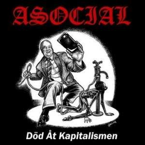 Asocial - Död Åt Kapitalismen i gruppen CD / Rock hos Bengans Skivbutik AB (3553014)