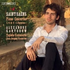 Saint-Saens Camille - Piano Concertos Nos 3-5 i gruppen ÖVRIGT hos Bengans Skivbutik AB (3553477)