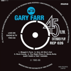 Farr Gary & T-Bones With Keith Emer - Live On Tv Ep i gruppen VINYL / Pop-Rock hos Bengans Skivbutik AB (3556370)