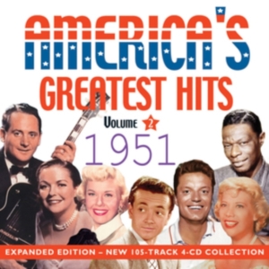 Various Artists - America's Greatest Hits 1951 - Expa i gruppen ÖVRIGT / Övrigt / aub hos Bengans Skivbutik AB (3558623)