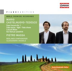 Castelnuovo-Tedesco - Piano Concerto No 2 i gruppen Externt_Lager / Naxoslager hos Bengans Skivbutik AB (3565577)