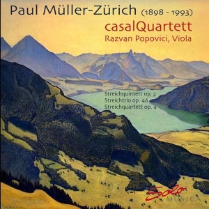 Müller-Zürich Paul - String Quintet, String Quartet, Str i gruppen Externt_Lager / Naxoslager hos Bengans Skivbutik AB (3566077)