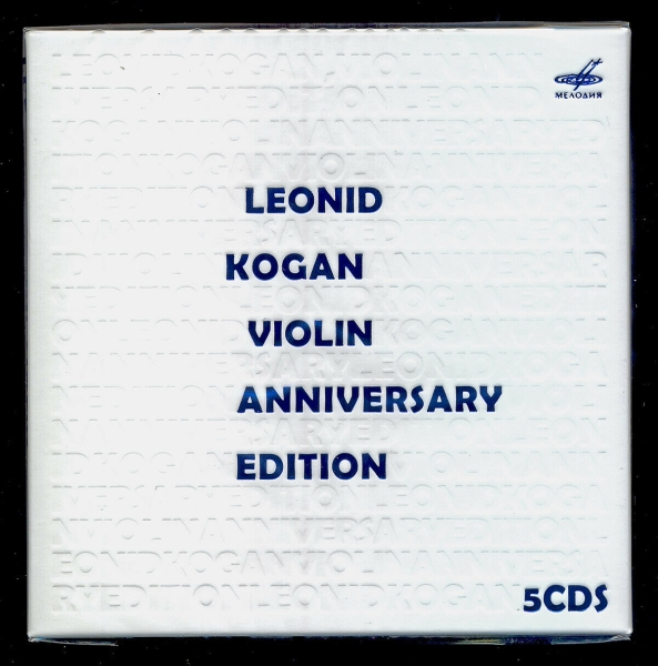 Various - Leonid Kogan. Anniversary Edition ( i gruppen Externt_Lager / Naxoslager hos Bengans Skivbutik AB (3566092)