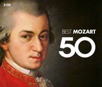 Various Artists - 50 Best Mozart i gruppen CD / Klassiskt hos Bengans Skivbutik AB (3566169)