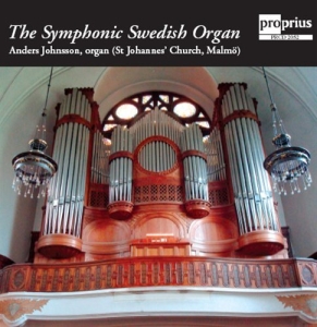 Johansson Anders - The Symphonic Swedish Organ i gruppen Externt_Lager / Naxoslager hos Bengans Skivbutik AB (3566194)