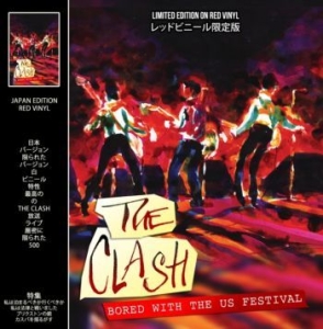 Clash The - Bored With The Us Festival (Red Vin i gruppen VINYL / Pop-Rock hos Bengans Skivbutik AB (3566620)