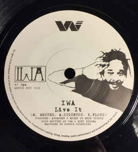 IWA - Live It i gruppen VINYL / Reggae hos Bengans Skivbutik AB (3569374)