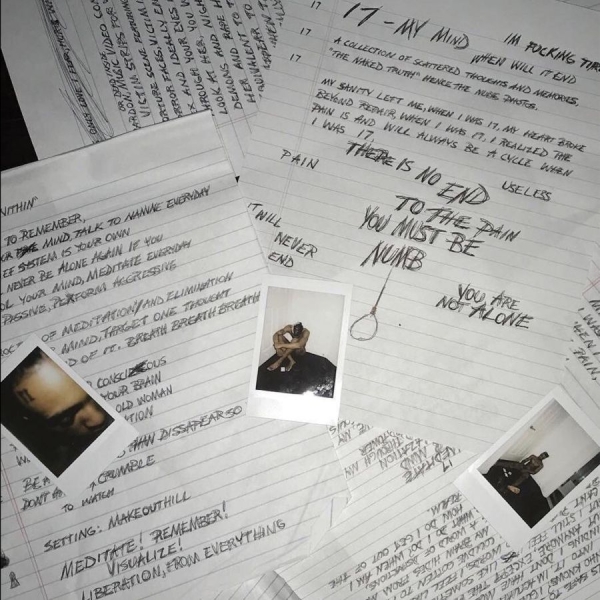 Xxxtentacion - 17 i gruppen ÖVRIGT / Korr_grupp / Art.under.overvak250318 hos Bengans Skivbutik AB (3577178)