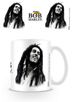 Bob Marley - Bob Marley (B&W) Mug i gruppen CDON - Exporterade Artiklar_Manuellt / Merch_CDON_exporterade hos Bengans Skivbutik AB (3587967)