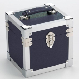 Vinyl Storage - 7 Inch 50 Record Carry Case - Black i gruppen ÖVRIGT / Vinyltillbehör hos Bengans Skivbutik AB (3589199)